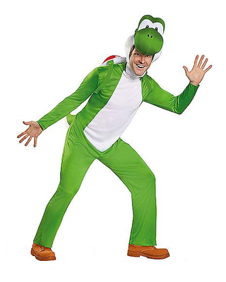 Illustration for article titled The Scariest Video Game Costume Is... Yoshi?